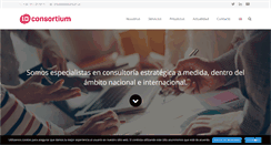 Desktop Screenshot of idconsortium.es